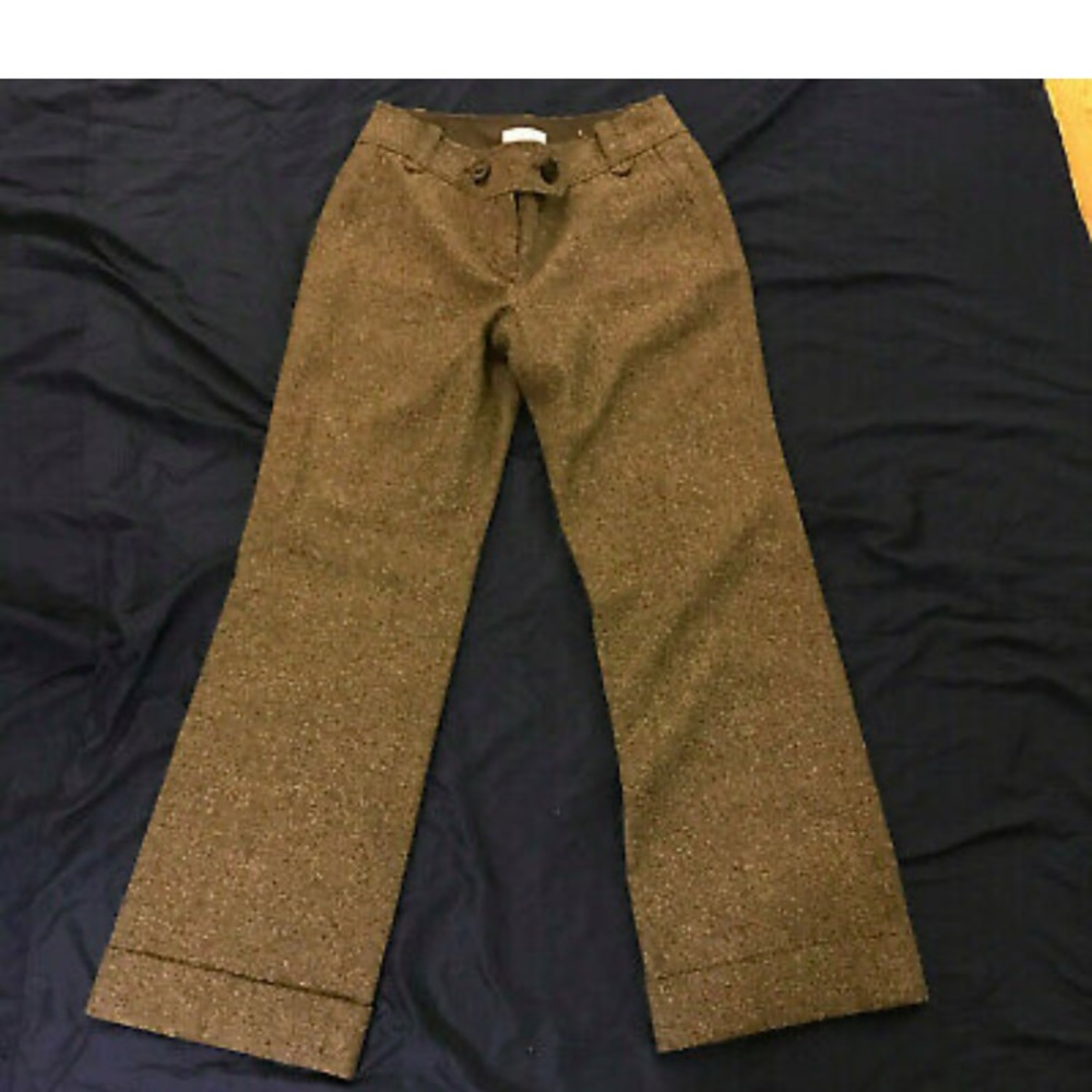 Loft lined wool dress pants size 2P Marisa fit